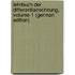 Lehrbuch Der Differentialrechnung, Volume 1 (German Edition)