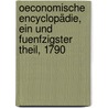 Oeconomische Encyclopädie, Ein und fuenfzigster Theil, 1790 door Johann Georg Krünitz