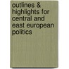 Outlines & Highlights For Central And East European Politics by Cram101 Textbook Reviews