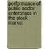 Performance of Public Sector Enterprises in the stock market