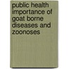 Public Health Importance of Goat Borne Diseases and Zoonoses door Sandip Chakraborty