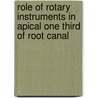 Role Of Rotary Instruments In Apical One Third Of Root Canal by Sushma Jaju