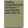 Reading Comprehension Nonfiction 1 Reproducible Book With Cd door Joanne Suter