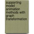 Supporting Model Animation Methods With Graph Transformation