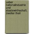 Ueber Nationalindustrie und Staatswirthschaft, Zweiter Theil