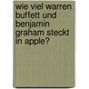 Wie viel Warren Buffett und Benjamin Graham steckt in Apple? door Theresa Rempel