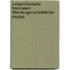 Zeitgenössische Franzosen: Litteraturge-schichtliche Essays