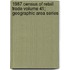 1987 Census of Retail Trade Volume 41; Geographic Area Series