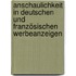 Anschaulichkeit in deutschen und französischen Werbeanzeigen