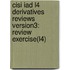 Cisi Iad L4 Derivatives Reviews Version3: Review Exercise(l4)