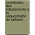 Contribution des reboisements à la séquestration de carbone