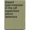 Dopant Type-Inversion In The Cdf Experiment Silicon Detectors door Roberto Martinez-Ballarin