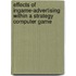 Effects of InGame-Advertising within a strategy computer game