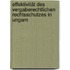 Effektivität des vergaberechtlichen Rechtsschutzes in Ungarn
