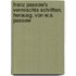 Franz Passow's Vermischte Schriften, Herausg. Von W.a. Passow