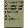 Fundamental of Numerical Methods for Scientists and Engineers door Zulzamri Salleh