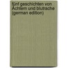 Fünf Geschichten Von Ächtern Und Blutrache (German Edition) by Heusler Andreas