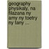 Geography physikaly, na filazana ny amy ny toetry ny tany ...