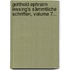 Gotthold Ephraim Lessing's Sämmtliche Schriften, Volume 7...