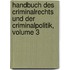 Handbuch Des Criminalrechts Und Der Criminalpolitik, Volume 3