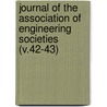 Journal of the Association of Engineering Societies (V.42-43) door Association Of Engineering Societies