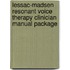Lessac-Madsen Resonant Voice Therapy Clinician Manual Package