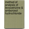 Method of Analysis of Levocetrizine & Amboroxol Hydrochloride by Jai Prakash Chamoli