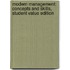 Modern Management: Concepts and Skills, Student Value Edition