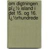 Om Digtningen Pï¿½ Island I Det 15. Og 16. Ï¿½Rhundrede door J�N Ͽ