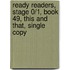 Ready Readers, Stage 0/1, Book 49, This and That, Single Copy