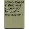 School-based Instructional Supervision for Quality Management door Rajvir Singh Tyagi