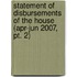 Statement Of Disbursements Of The House (apr-jun 2007, Pt. 2)