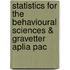 Statistics for the Behavioural Sciences & Gravetter Aplia Pac