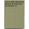 Storia Della Letteratura Italiana Di Francesco de Sanctis (1) door Francesco De Sanctis