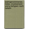 Wahrgenommenes Risiko, Involvement Und G Tertypen Nach Nelson door Serda G. Ktas