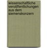 Wissenschaftliche verošffentlichungen aus dem Siemenskonzern by Kerenza Harries