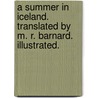 A Summer in Iceland. Translated by M. R. Barnard. Illustrated. door Carl Wilhelm Paijkull