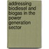 Addressing Biodiesel and Biogas in the Power Generation Sector