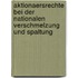 Aktionaersrechte Bei Der Nationalen Verschmelzung Und Spaltung