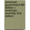 American Government 6th Edition + American Anomaly 2nd Edition by Cal Jillson