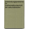 Anwendungsprobleme Im Mathematikunterricht Der Sekundarstufe I door Jürgen Glatfeld