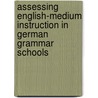 Assessing English-medium instruction in German grammar schools by Karina Gentgen