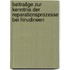 Beitrašge zur kenntnis der reparationsprozesse bei hirudineen