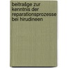 Beitrašge zur kenntnis der reparationsprozesse bei hirudineen door Denny Meyer