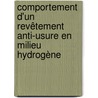 Comportement d'un  revêtement anti-usure en milieu hydrogène door Yacine Ibaliden