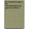 Die Polyphemsage in Der Volksüberlieferung . (German Edition) by Hackman Oskar