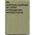 Die Unterlassungsklage: Ein Mittel Vorbeugenden Rechtsschutzes