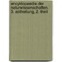 Encyklopaedie der Naturwissenschaften. 3. Abtheilung, 2. Theil