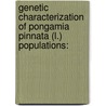Genetic characterization of Pongamia pinnata (L.) populations: door Ganesh Shelke