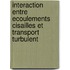Interaction Entre Ecoulements Cisailles Et Transport Turbulent